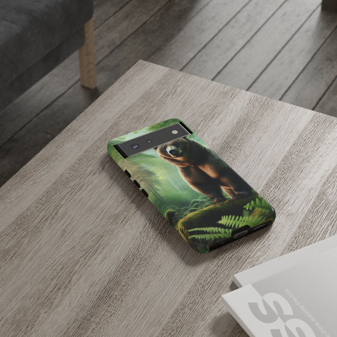 Wildlife Phone Case - Tough Bear Design for Nature Lovers