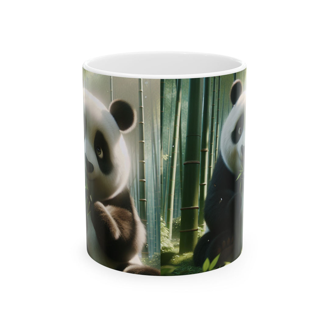 Panda Paradise Ceramic Mug | Cute Animal Coffee Cup | 11oz & 15oz