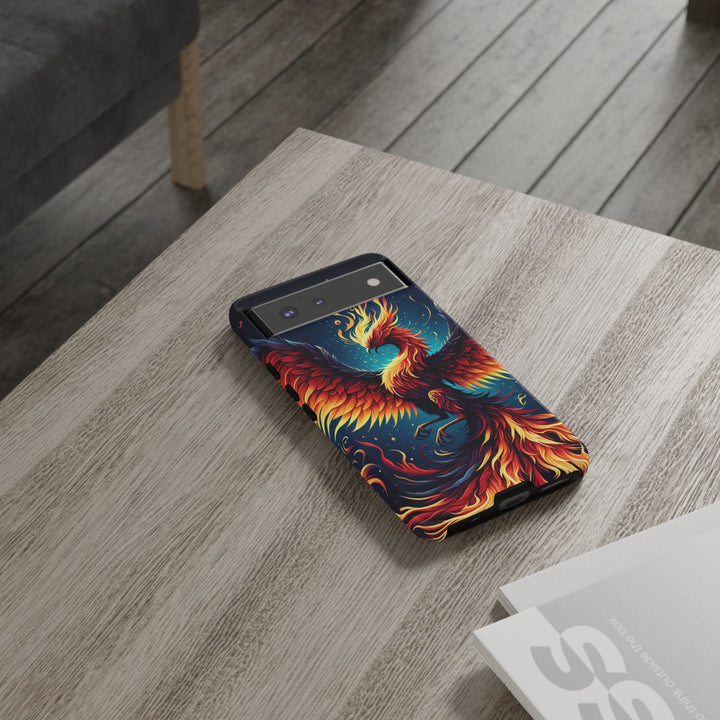 Phoenix Tough Cases - Bold Protective Phone Case with Colorful Firebird Design