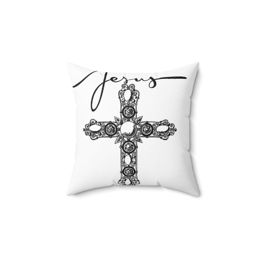 Spun Polyester Square Pillow