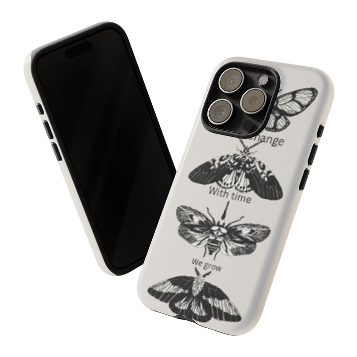 Inspirational Phone Case - We All Change With Time - Tough Cases for Nature Lovers