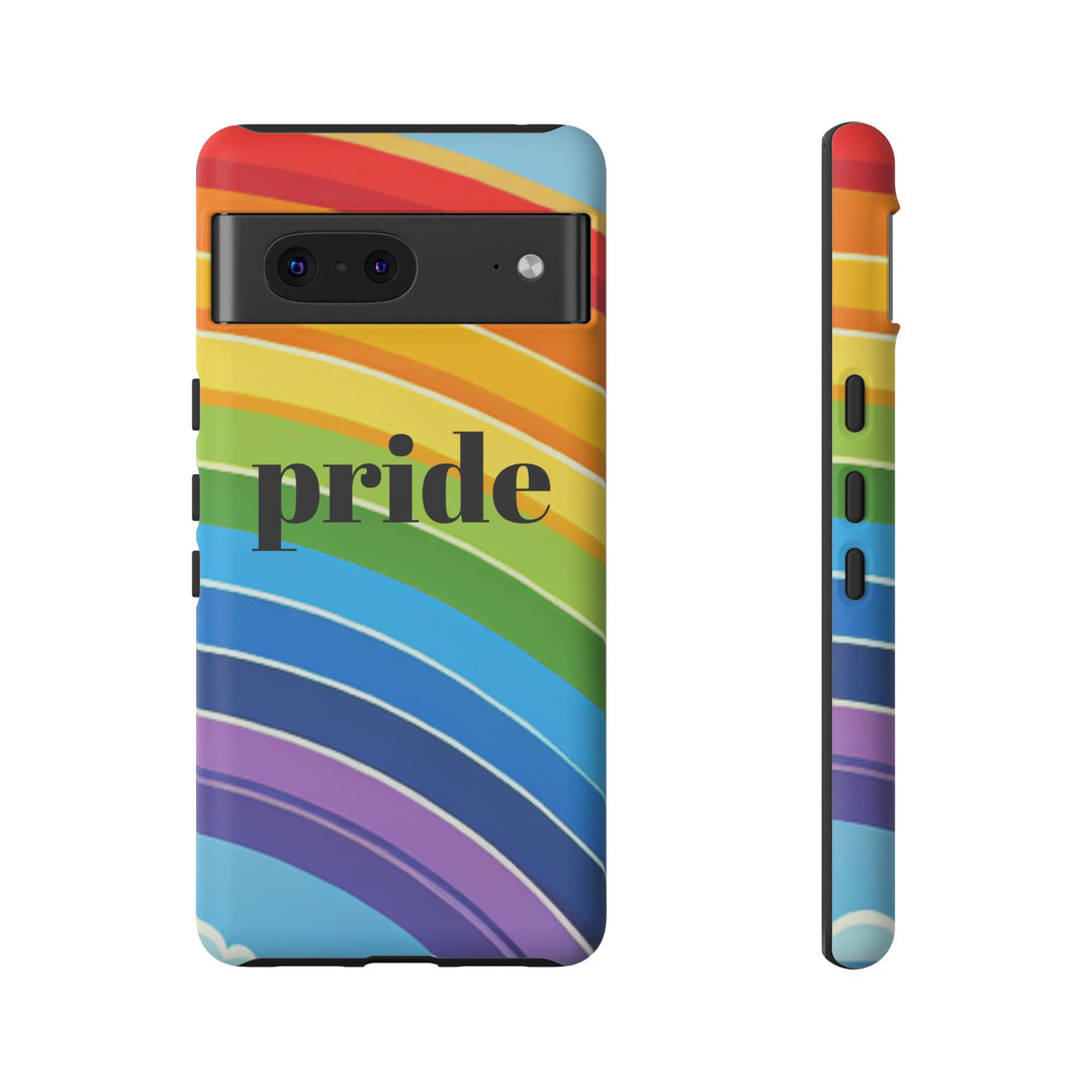 Pride Phone Case - Rainbow Gradient, LGBTQ+ Accessory, Colorful Phone Cover, Unique Gift for Pride Month, Phone Protection