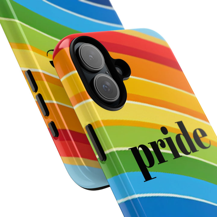 Pride Phone Case - Rainbow Gradient, LGBTQ+ Accessory, Colorful Phone Cover, Unique Gift for Pride Month, Phone Protection