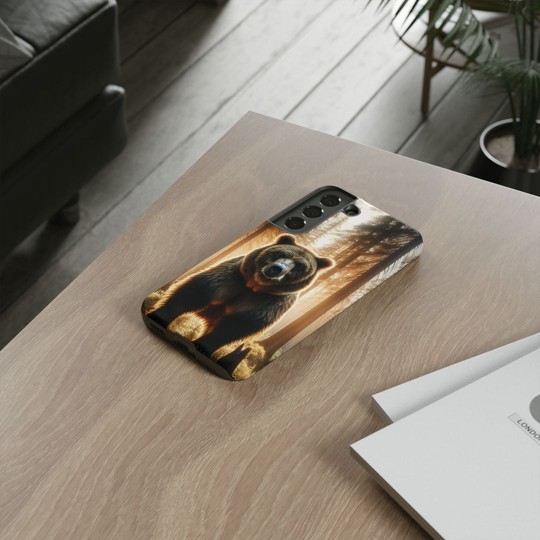 Wildlife Phone Case - Tough Cases with Bear Design, Nature Lover Gift, Animal-Themed Accessories, Eco-Friendly Tech Protection