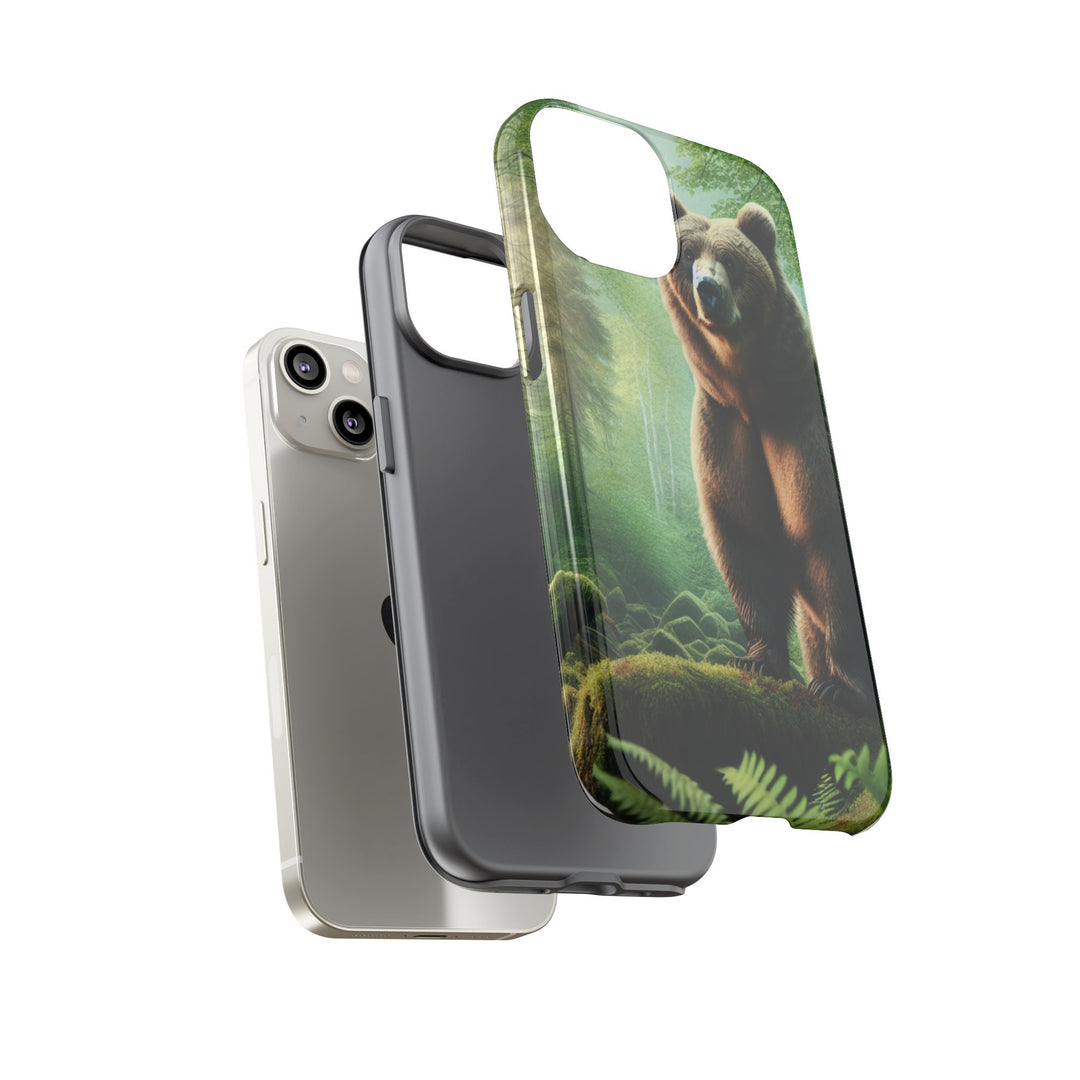 Wildlife Phone Case - Tough Bear Design for Nature Lovers