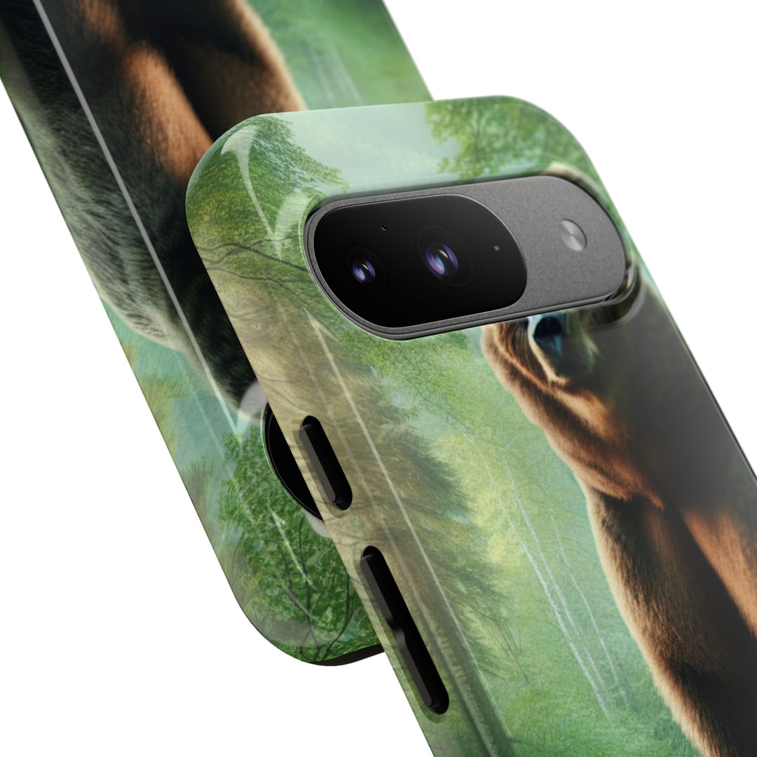 Wildlife Phone Case - Tough Bear Design for Nature Lovers
