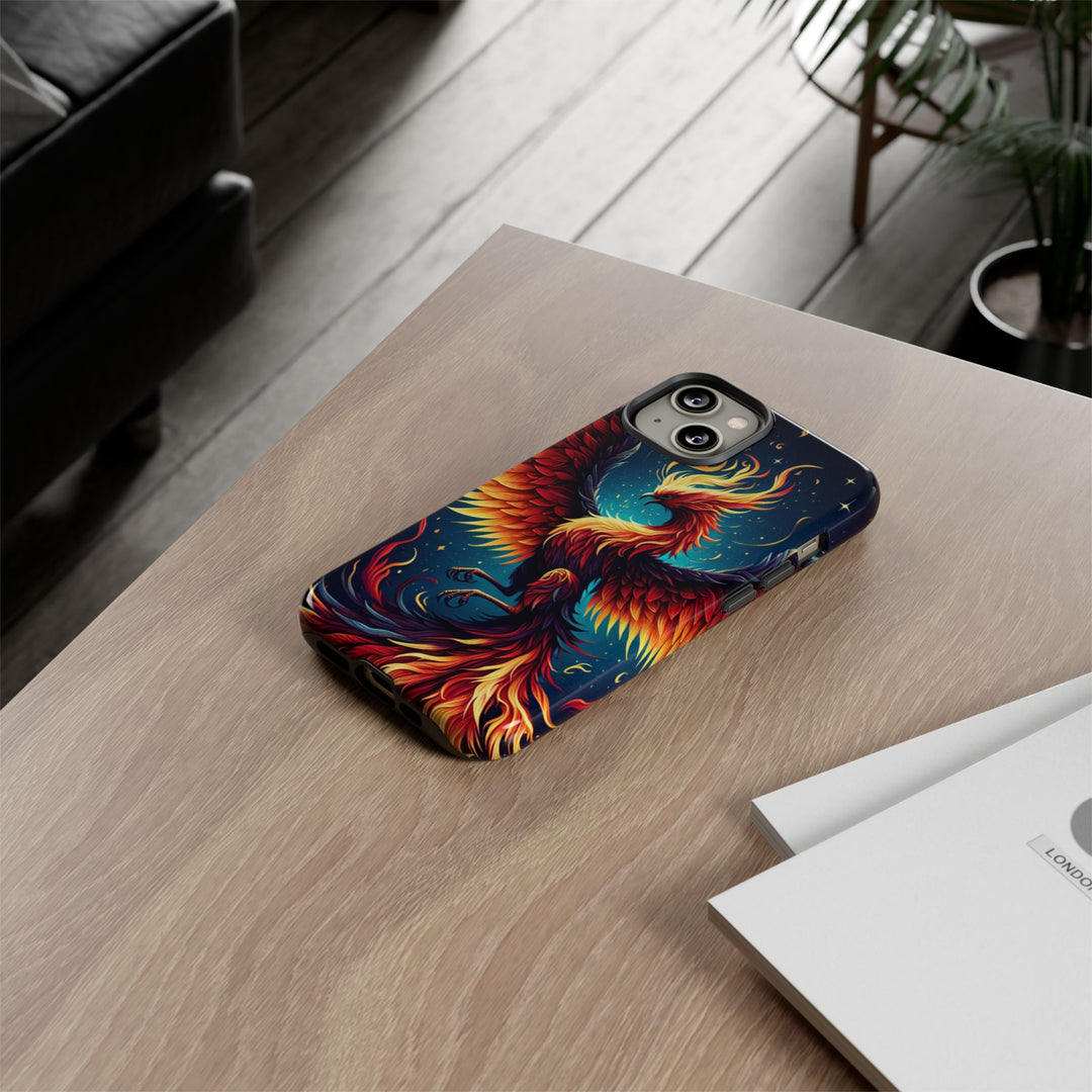 Phoenix Tough Cases - Bold Protective Phone Case with Colorful Firebird Design