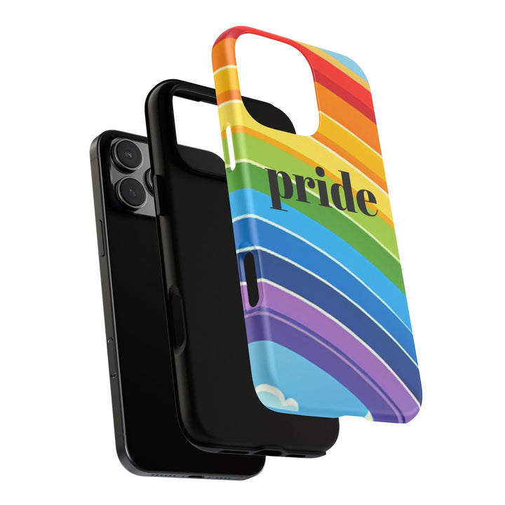 Pride Phone Case - Rainbow Gradient, LGBTQ+ Accessory, Colorful Phone Cover, Unique Gift for Pride Month, Phone Protection