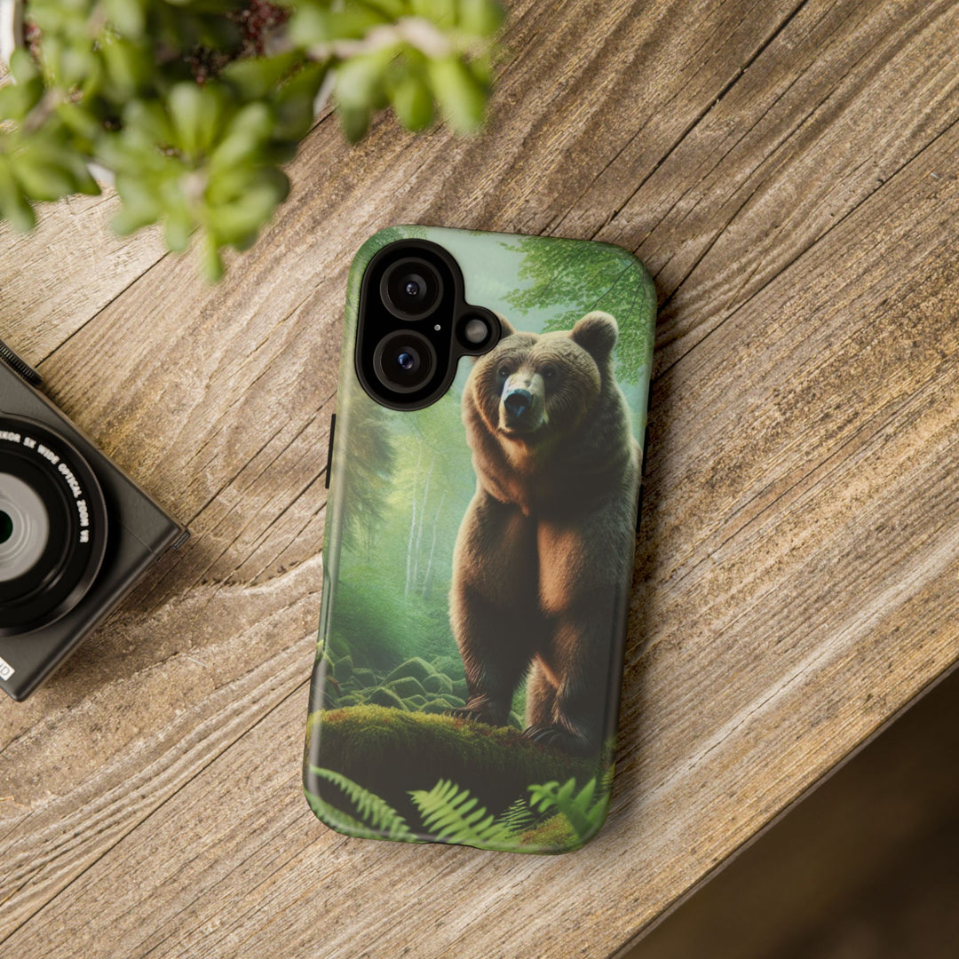 Wildlife Phone Case - Tough Bear Design for Nature Lovers
