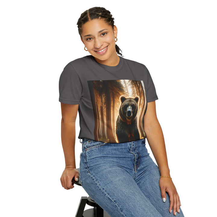 Nature-Inspired Bear Graphic Unisex T-Shirt