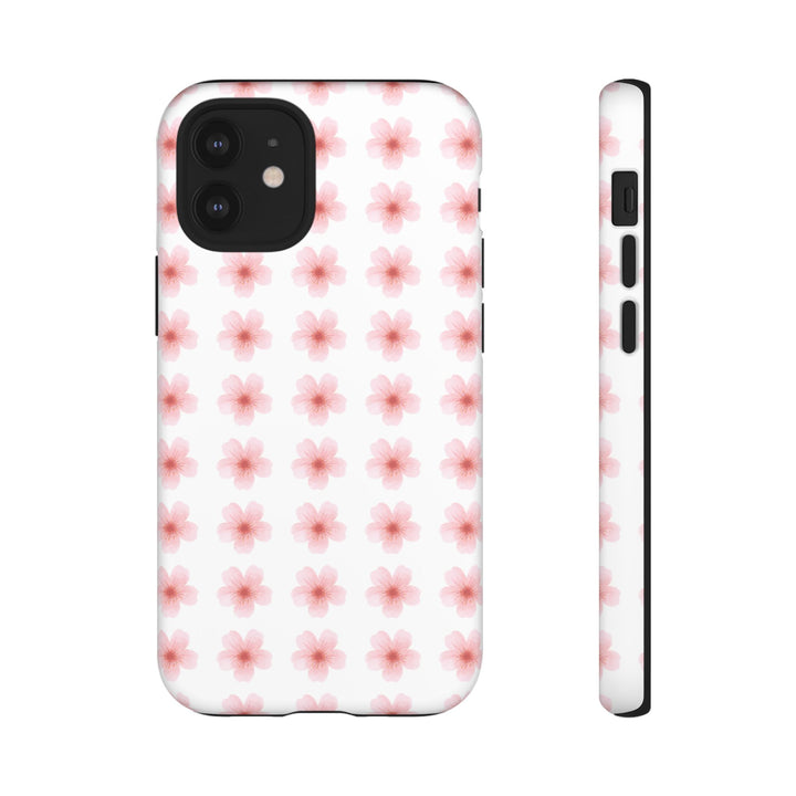 Cherry Blossom Tough Phone Case - Floral Design for Spring & Summer