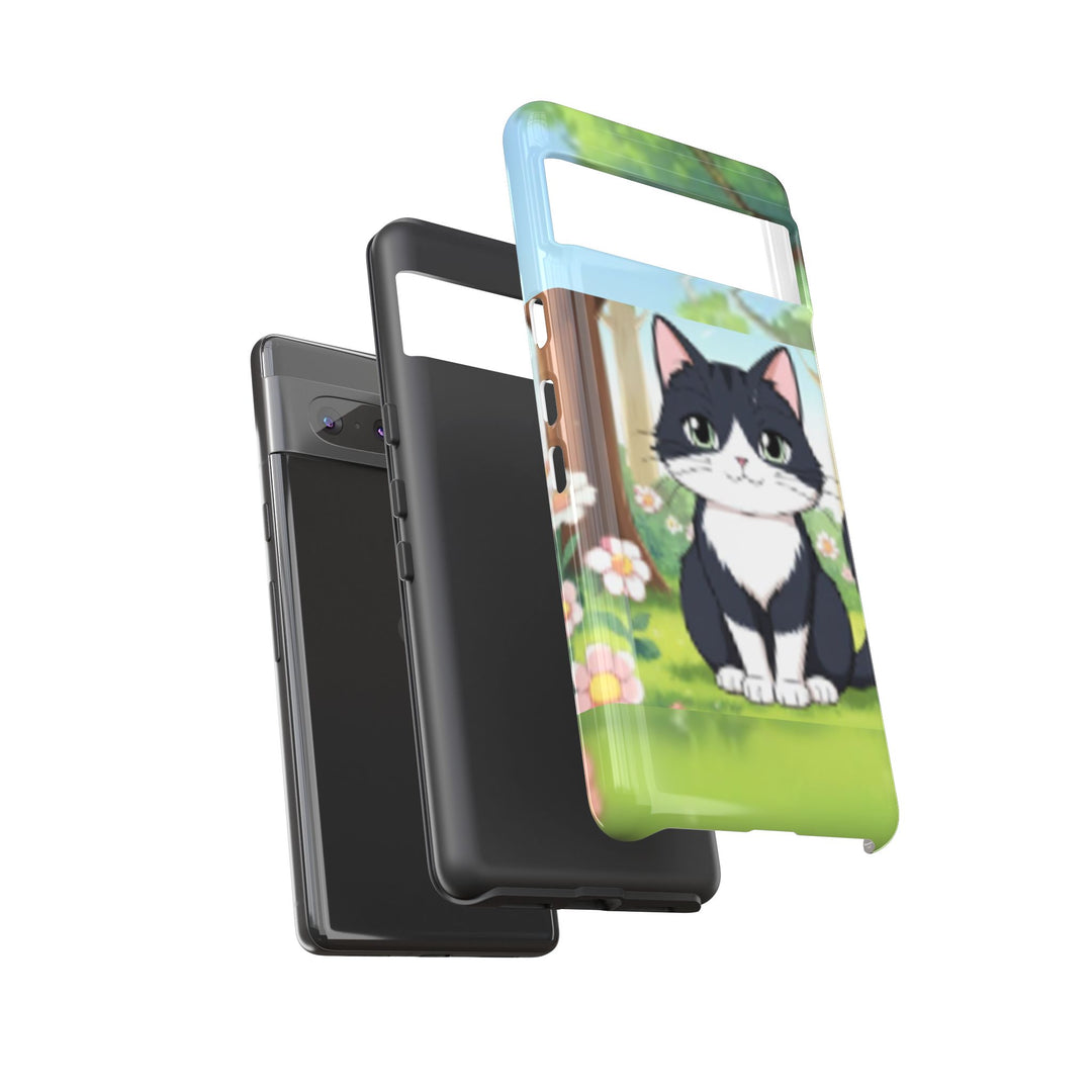Cute Ai Cat Phone Case - Tough Cases for Animal Lovers