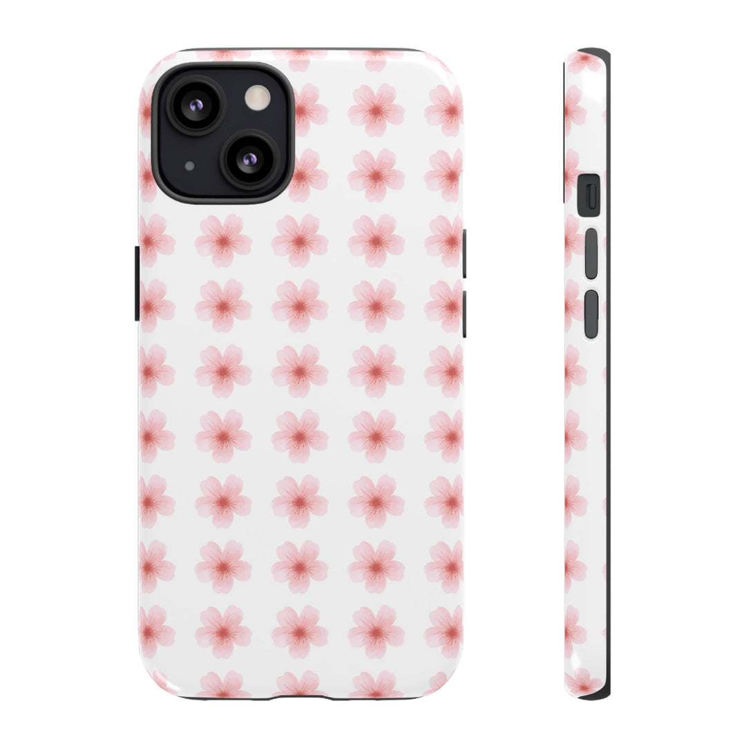 Cherry Blossom Tough Phone Case - Floral Design for Spring & Summer