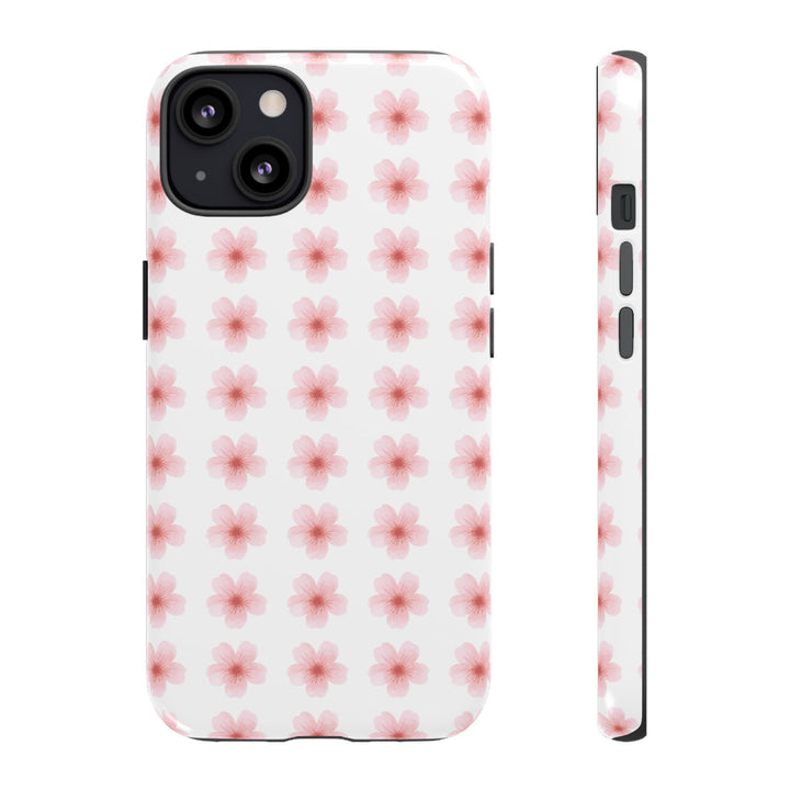 Cherry Blossom Tough Phone Case - Floral Design for Spring & Summer