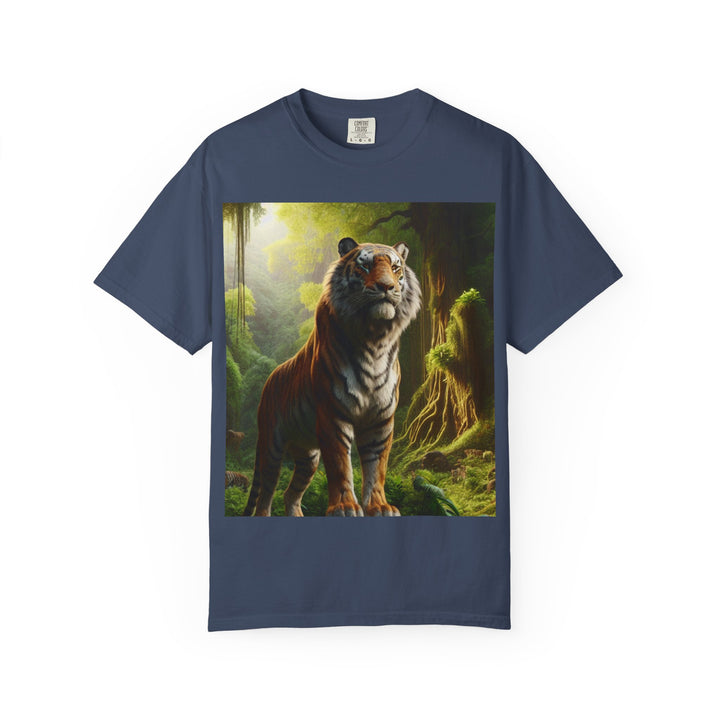 Majestic Tiger Unisex Garment-Dyed T-Shirt