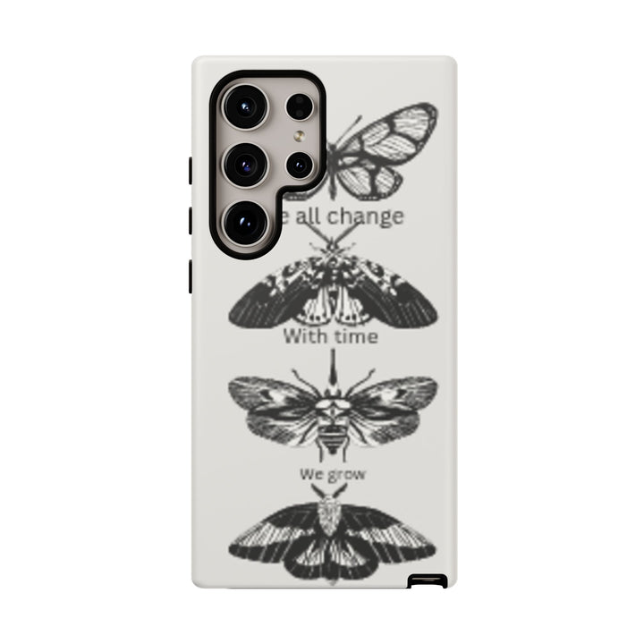 Inspirational Phone Case - We All Change With Time - Tough Cases for Nature Lovers