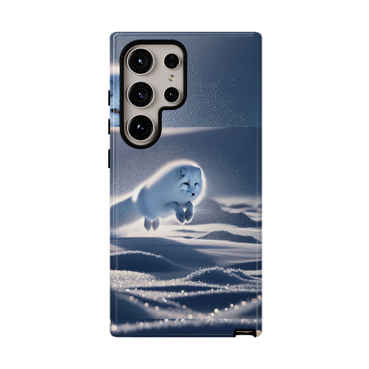 Cute Arctic Fox Phone Case – Tough Protective Cover for Animal Lovers