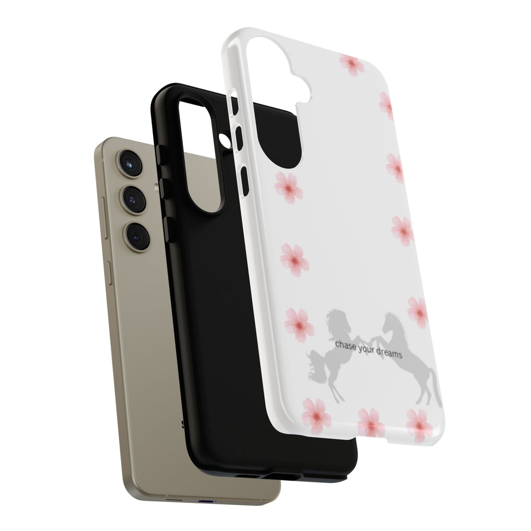Chase Your Dreams Floral Phone Case