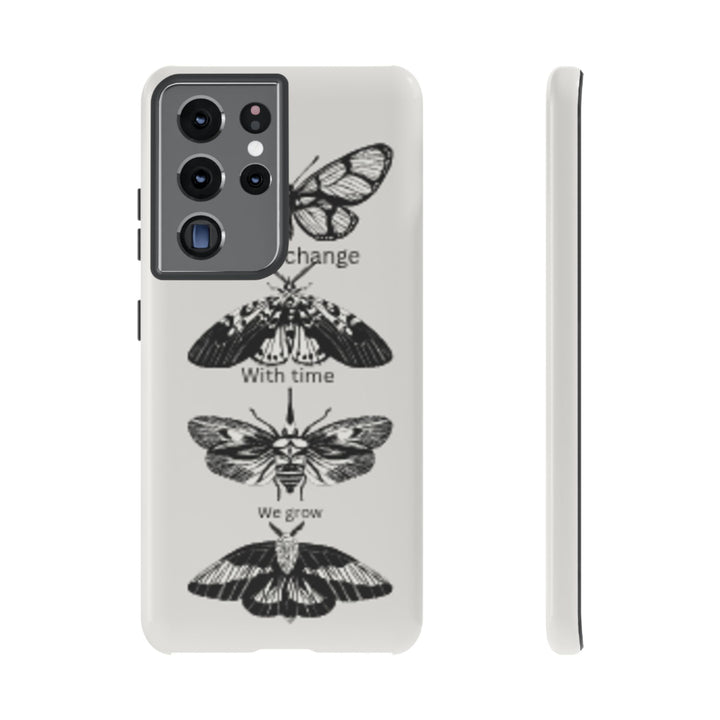 Inspirational Phone Case - We All Change With Time - Tough Cases for Nature Lovers