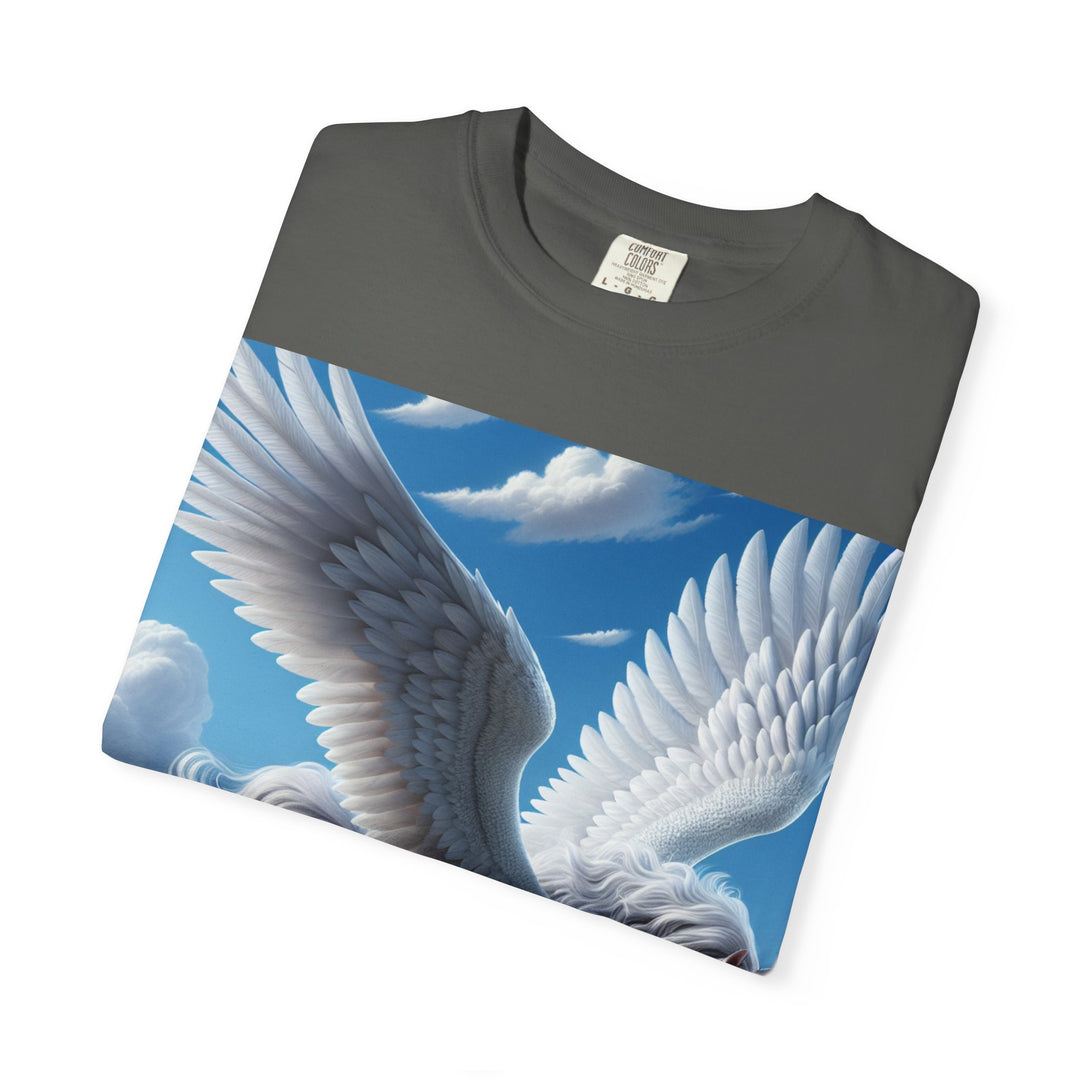 Mythical Pegasus Unisex Garment-Dyed T-shirt | Dreamy Fantasy Art Tee