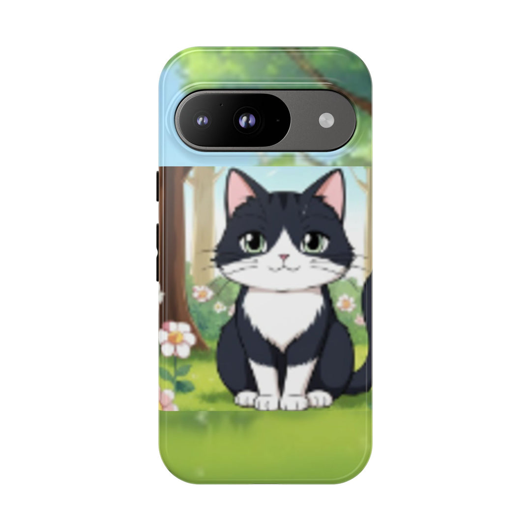 Cute Ai Cat Phone Case - Tough Cases for Animal Lovers