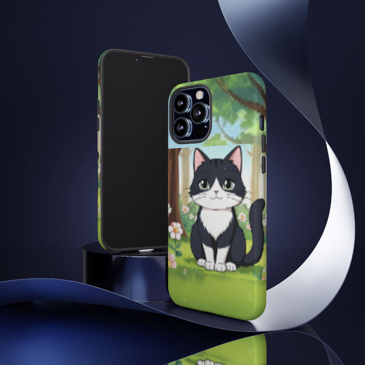 Cute Ai Cat Phone Case - Tough Cases for Animal Lovers