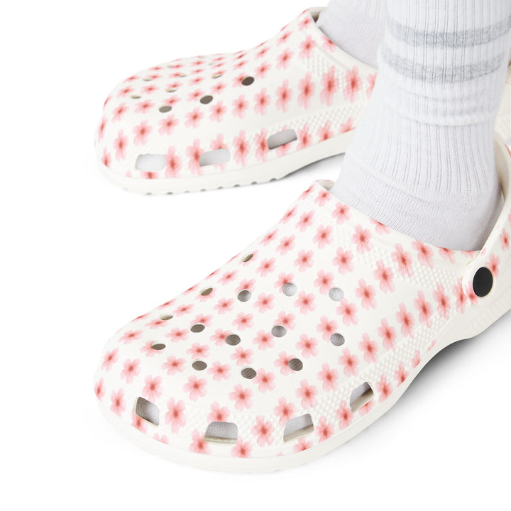 Floral EVA Foam Clogs - Comfortable & Stylish Summer Footwear