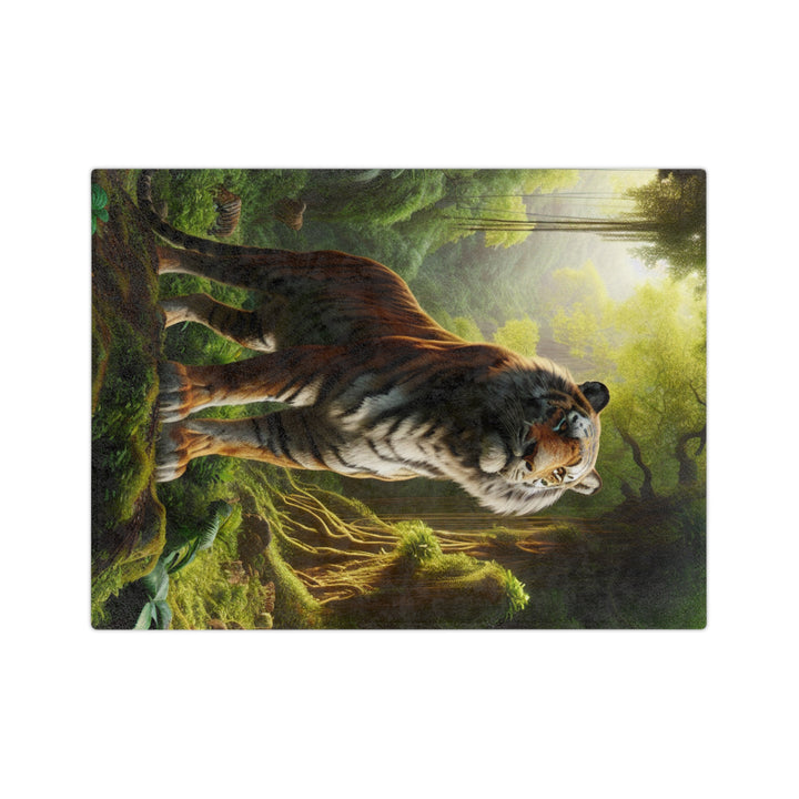Majestic Tiger Velveteen Microfiber Blanket | Cozy Jungle Décor for Animal Lovers