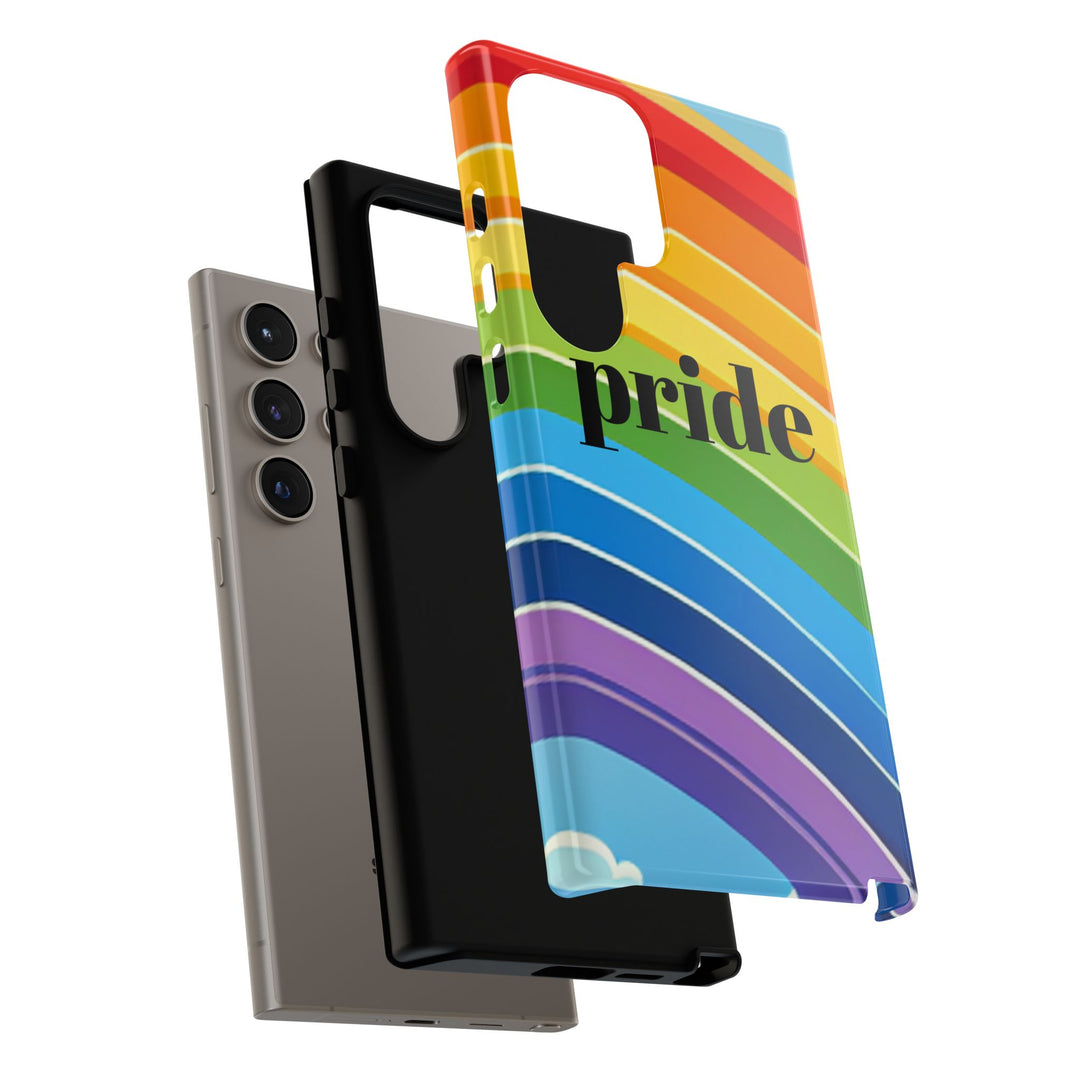 Pride Phone Case - Rainbow Gradient, LGBTQ+ Accessory, Colorful Phone Cover, Unique Gift for Pride Month, Phone Protection