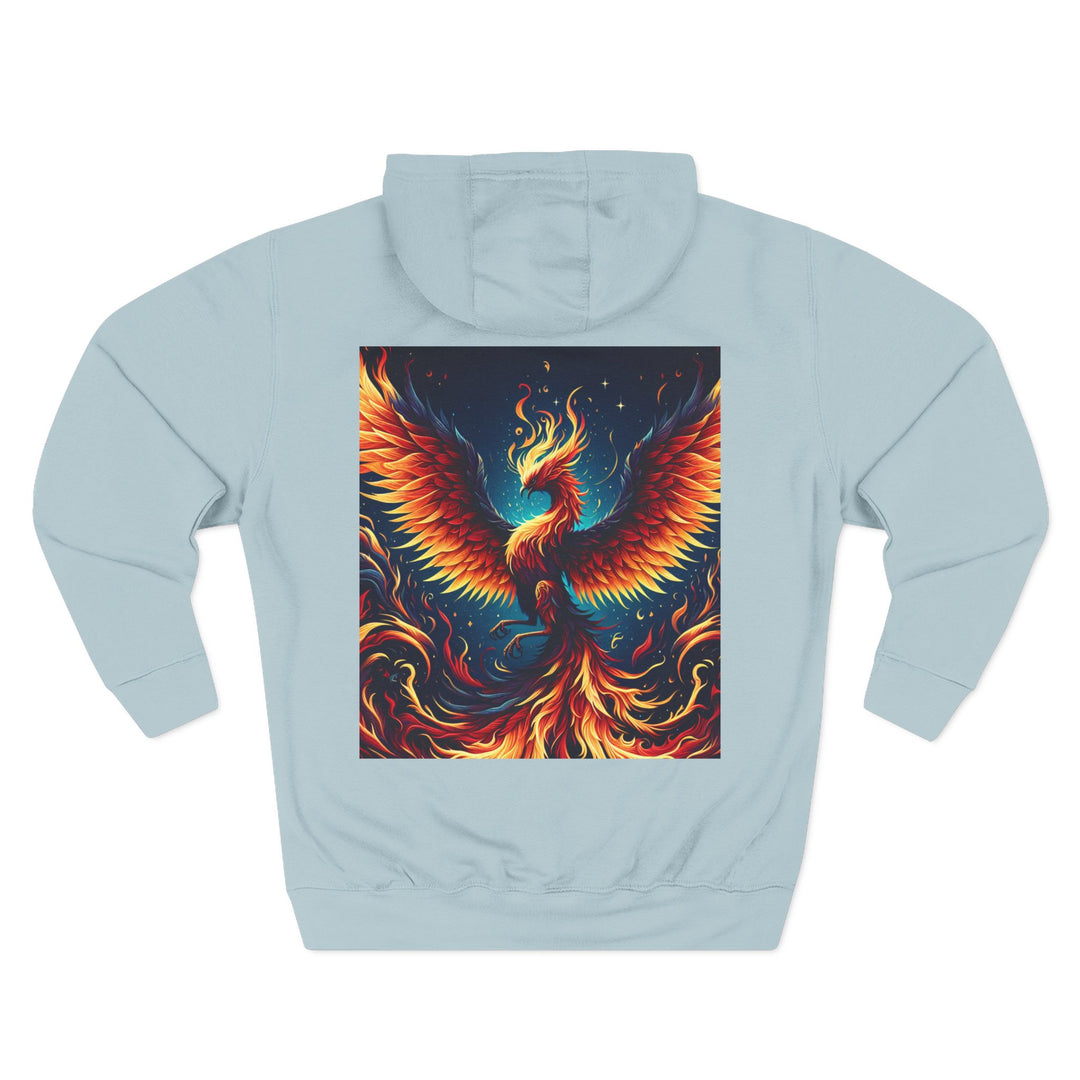 Three-Panel Fleece Hoodie