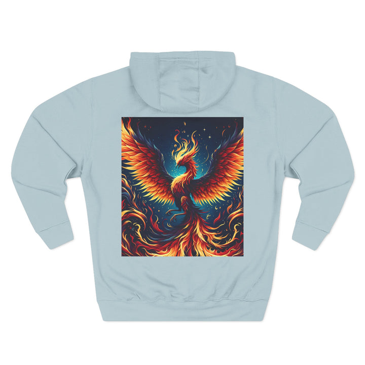 Three-Panel Fleece Hoodie