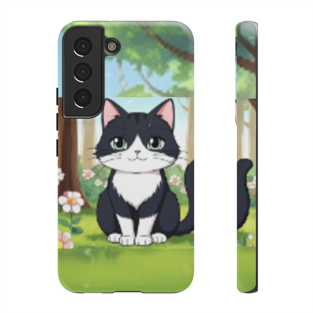 Cute Ai Cat Phone Case - Tough Cases for Animal Lovers