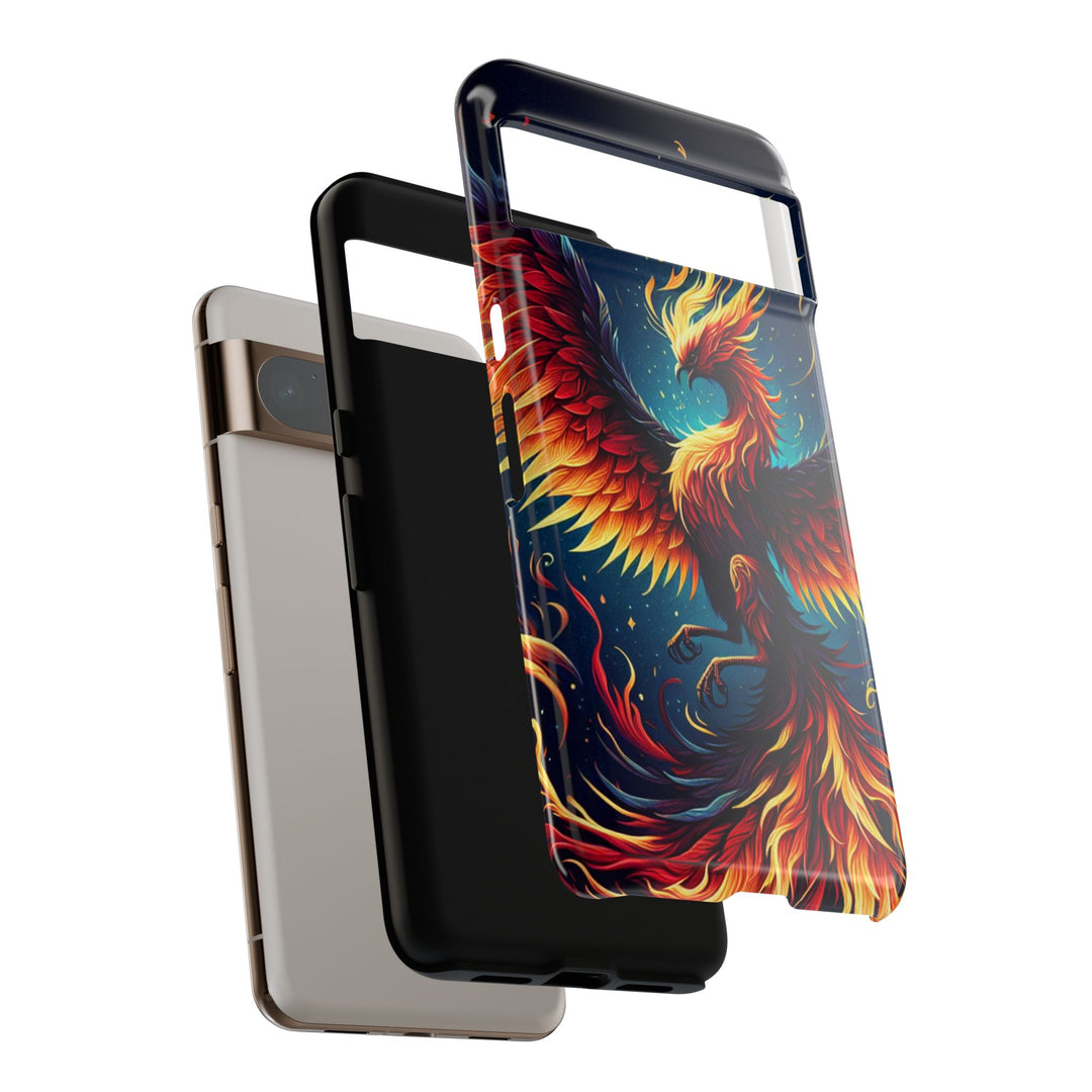 Phoenix Tough Cases - Bold Protective Phone Case with Colorful Firebird Design