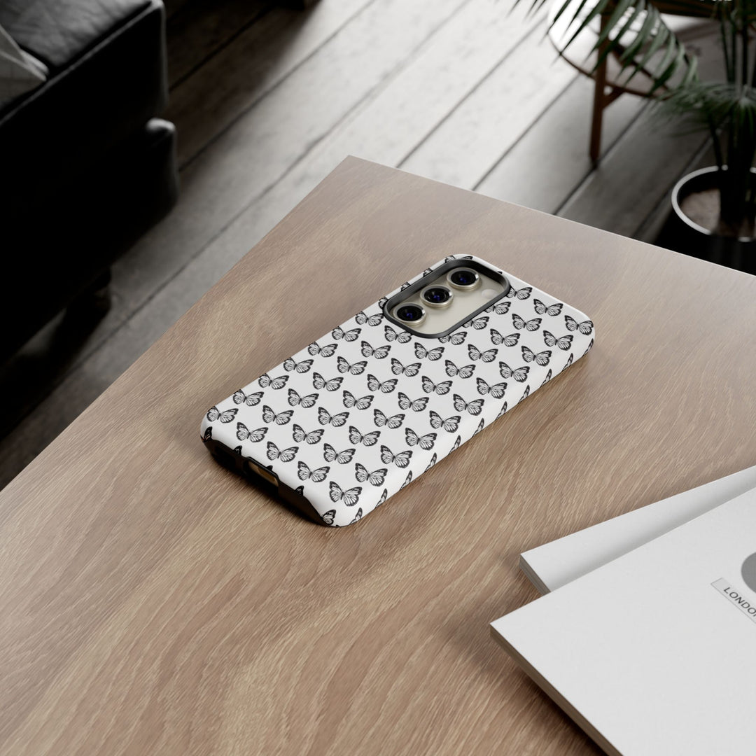 Butterfly Phone Case - Elegant Tough Case for Nature Lovers