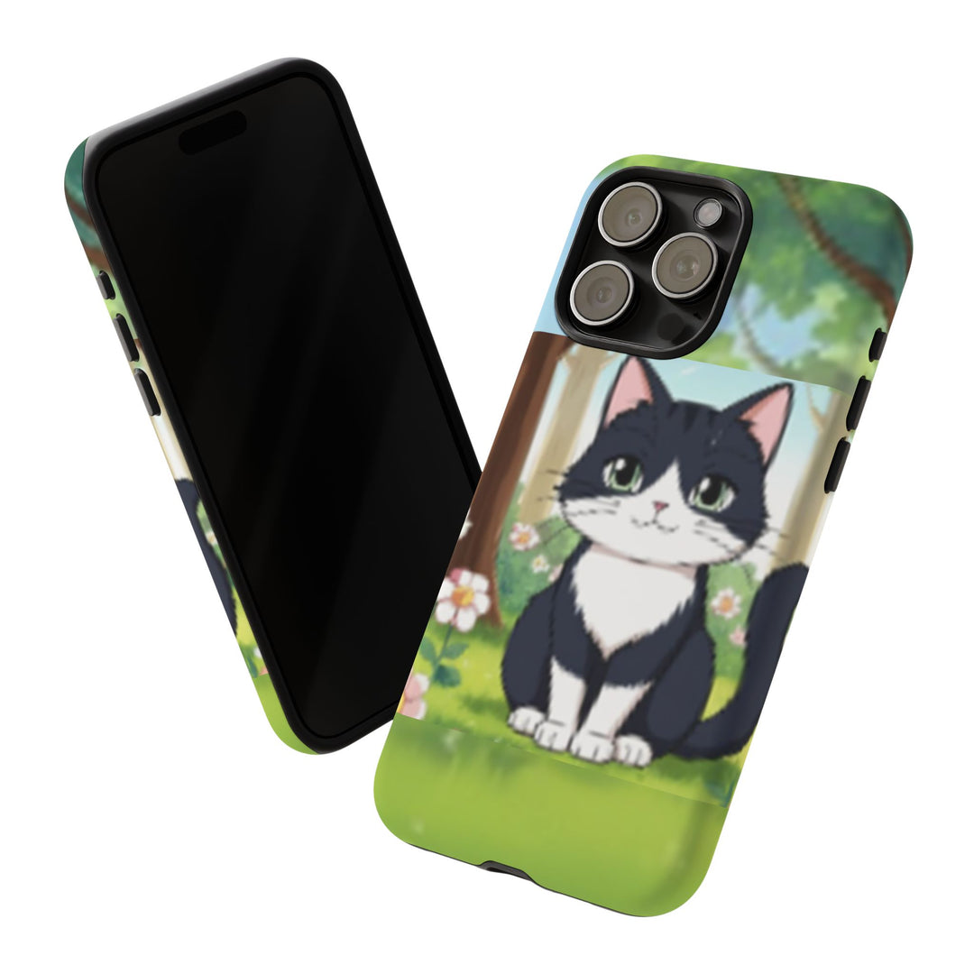 Cute Ai Cat Phone Case - Tough Cases for Animal Lovers