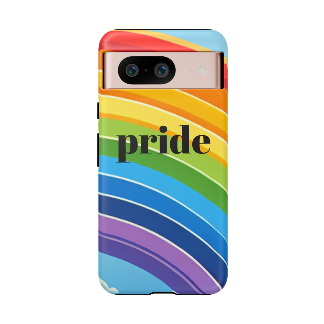 Pride Phone Case - Rainbow Gradient, LGBTQ+ Accessory, Colorful Phone Cover, Unique Gift for Pride Month, Phone Protection