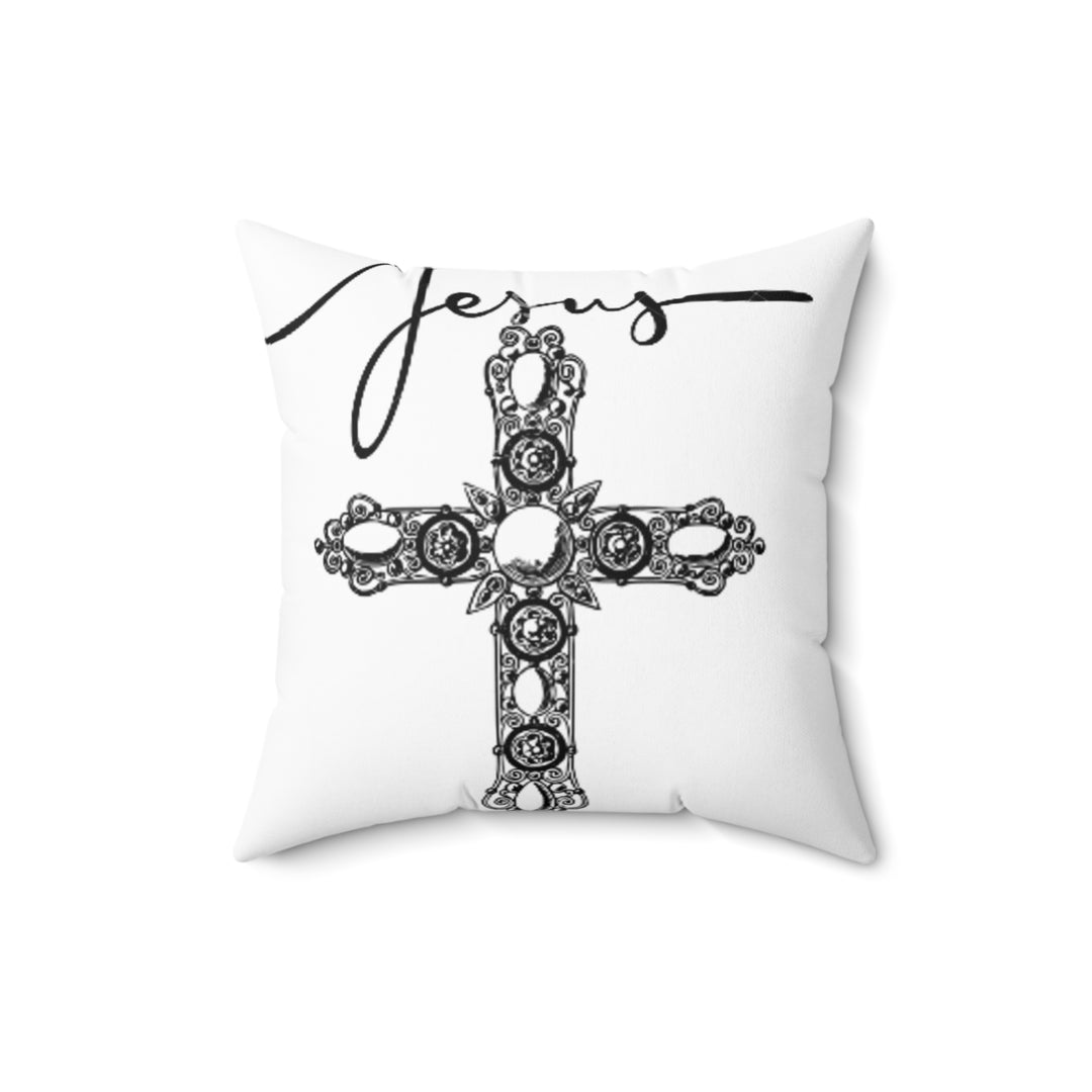 Spun Polyester Square Pillow