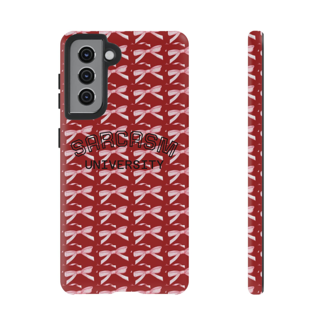 Sarcasm University Phone Case - Tough & Stylish Accessory for Sarcasm Lovers