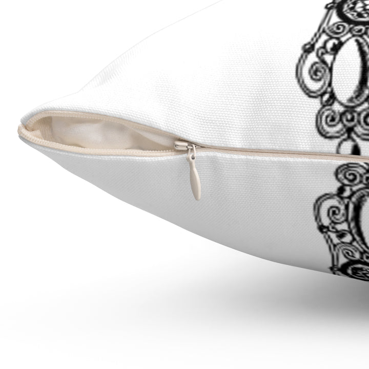 Spun Polyester Square Pillow