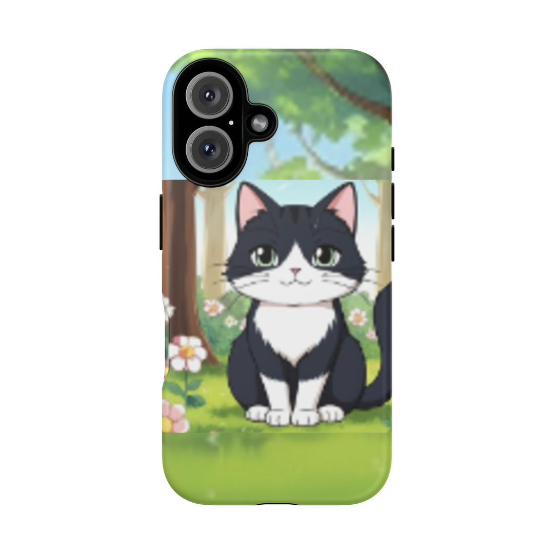 Cute Ai Cat Phone Case - Tough Cases for Animal Lovers