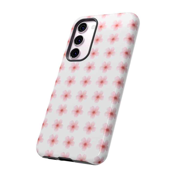 Cherry Blossom Tough Phone Case - Floral Design for Spring & Summer