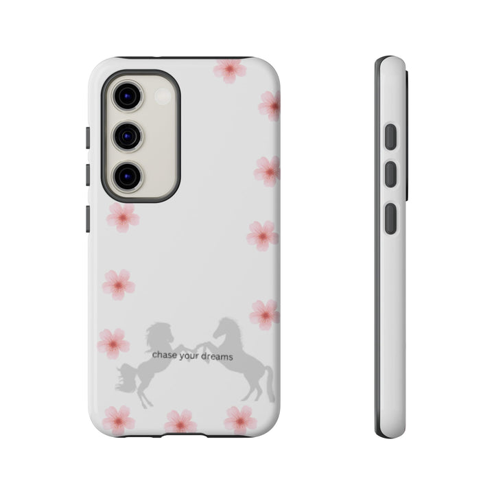 Chase Your Dreams Floral Phone Case