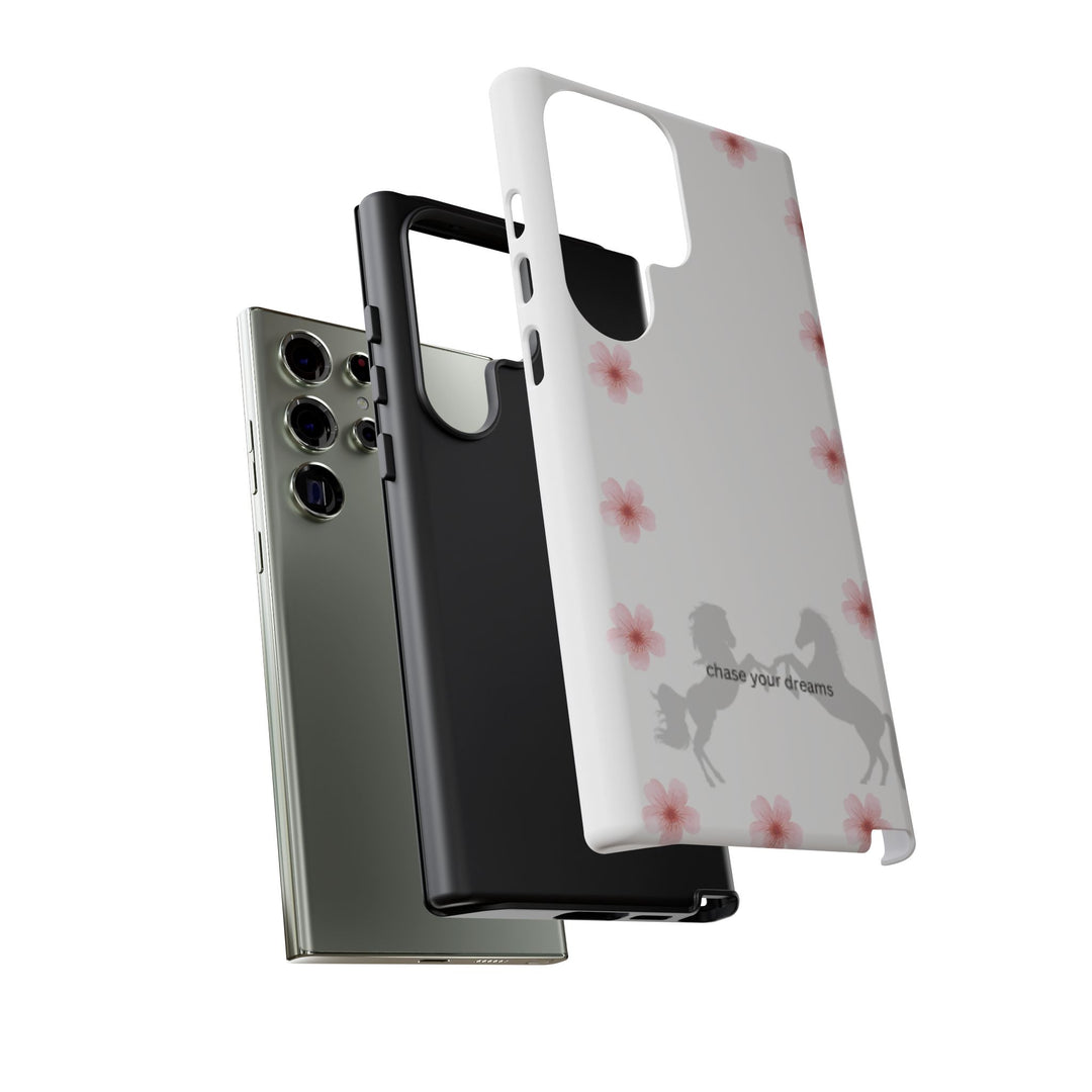 Chase Your Dreams Floral Phone Case