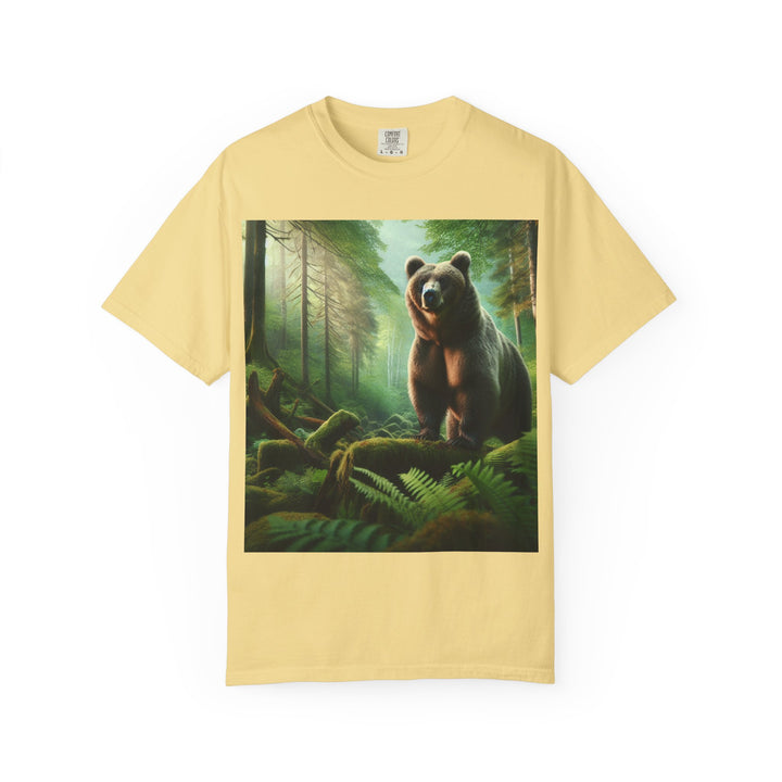 Nature-Inspired Unisex Bear Graphic Tee - Ideal for Outdoor Enthusiasts