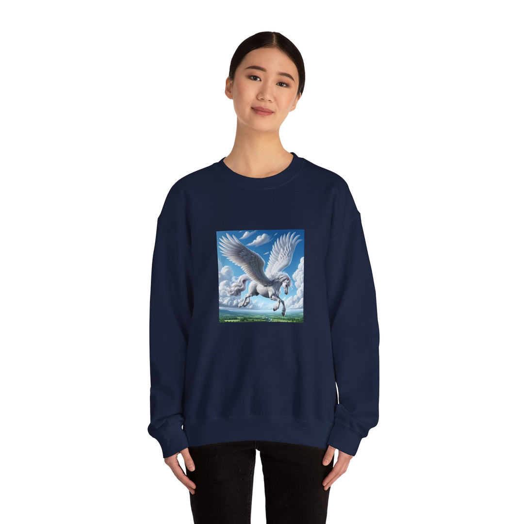 Mythical Creature Sweatshirt with Enchanting Design, Cozy Pullover for Fantasy Lovers, Perfect Gift for Birthday, Holiday, or Everyday Wear