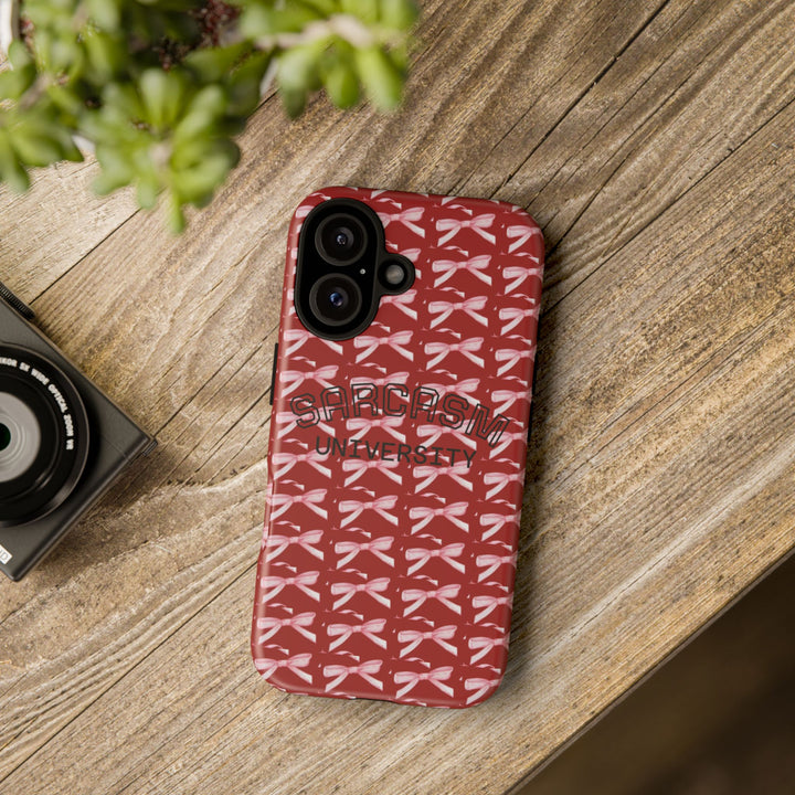 Sarcasm University Phone Case - Tough & Stylish Accessory for Sarcasm Lovers