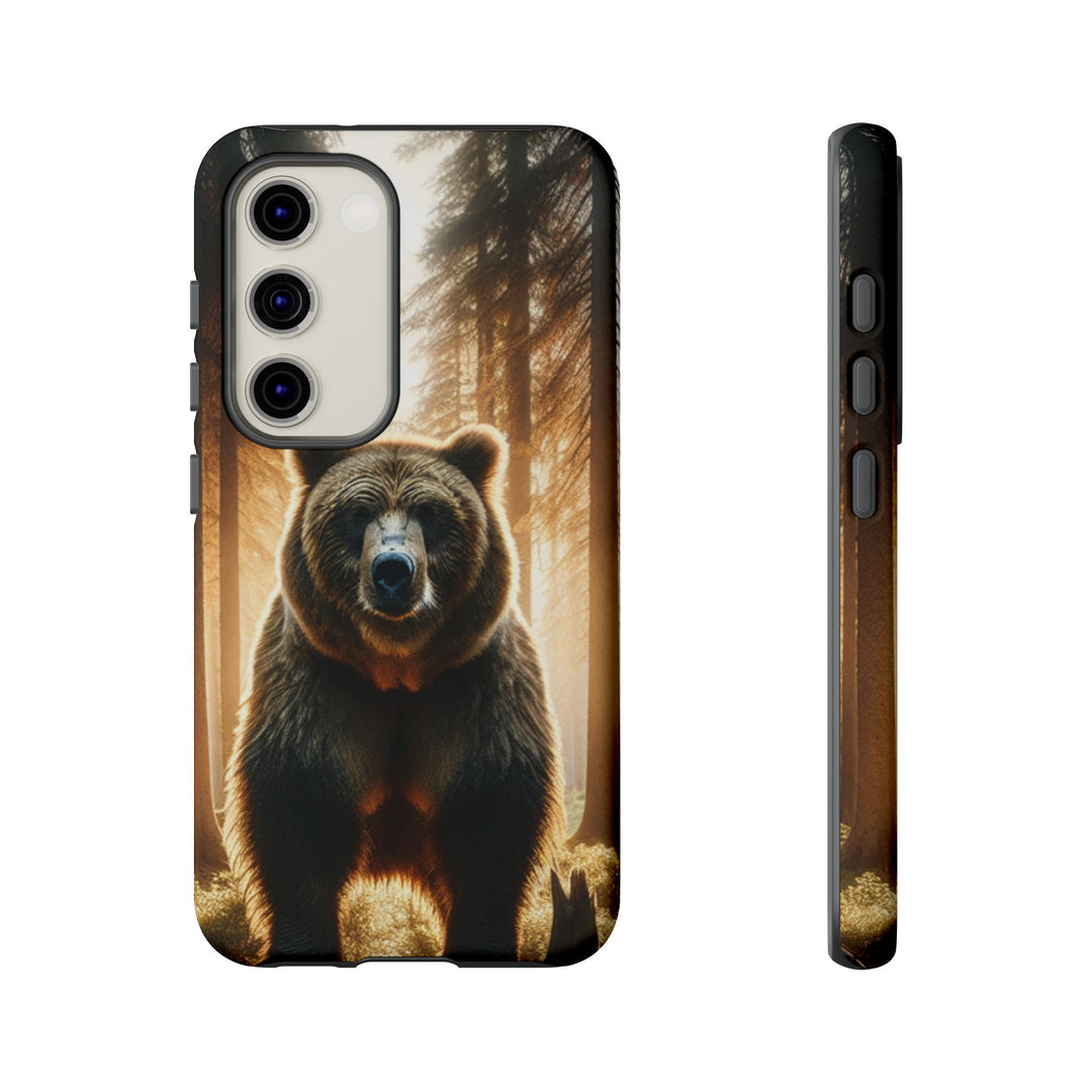 Wildlife Phone Case - Tough Cases with Bear Design, Nature Lover Gift, Animal-Themed Accessories, Eco-Friendly Tech Protection
