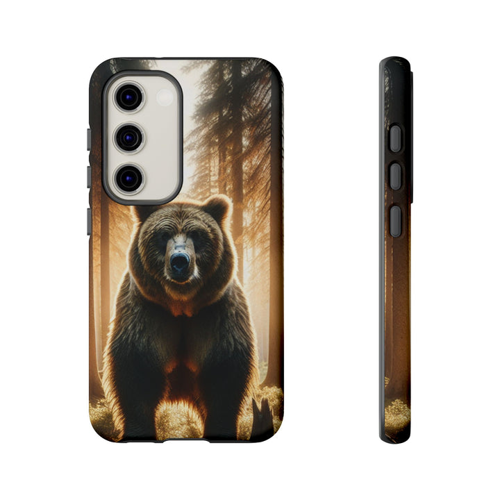 Wildlife Phone Case - Tough Cases with Bear Design, Nature Lover Gift, Animal-Themed Accessories, Eco-Friendly Tech Protection