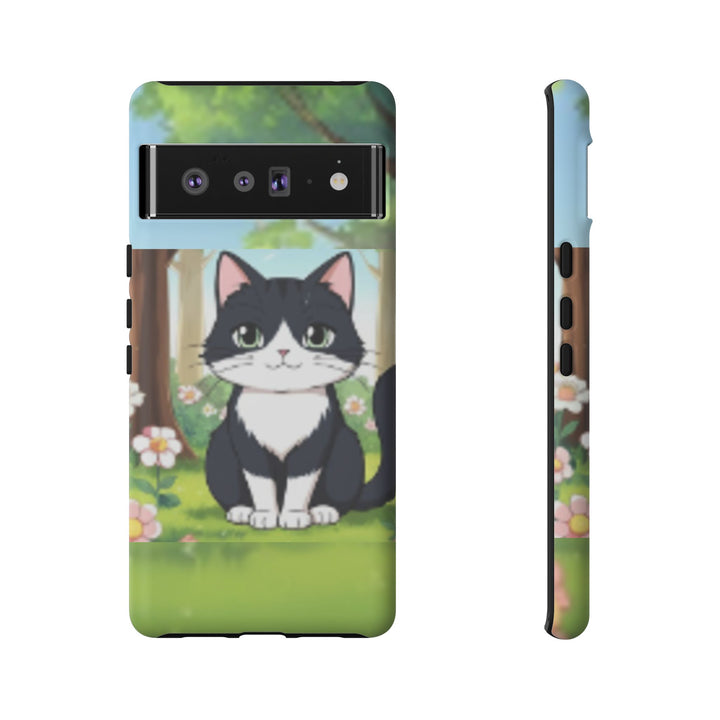 Cute Ai Cat Phone Case - Tough Cases for Animal Lovers