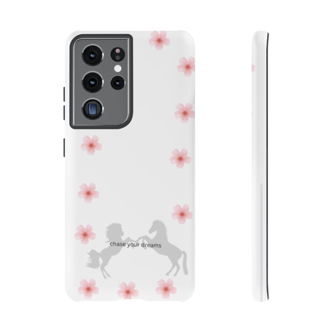 Chase Your Dreams Floral Phone Case
